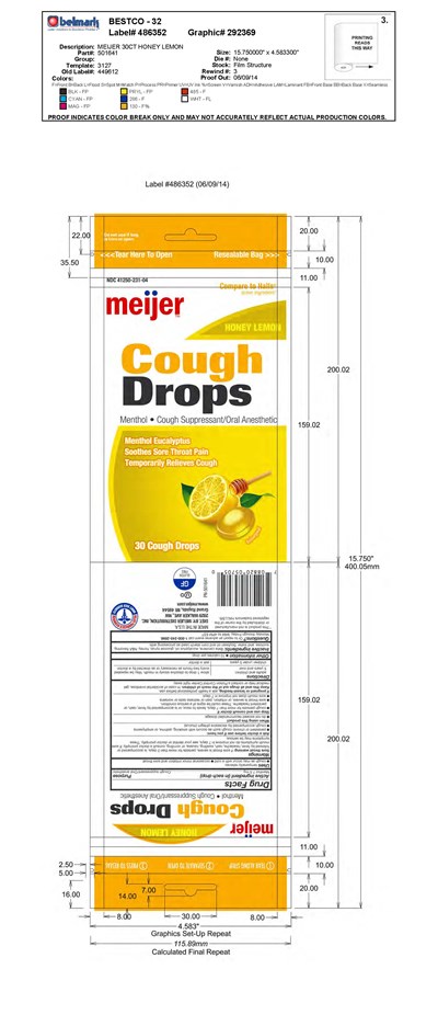 Meijer Honey Lemon 30ct (Meijer Honey Lemon 30ct 501641 6 10 2014)